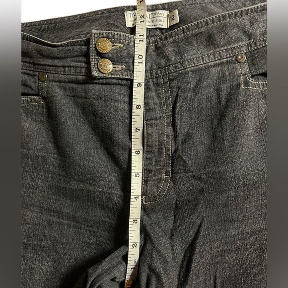 Womens Tribal stretch jean capris size 12 - Picture 6 of 7